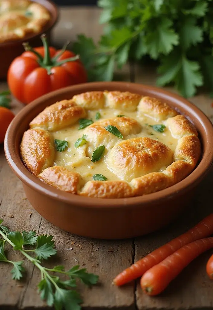 25 Chicken Pot Pie Healthy Recipes That Feel Light & Cozy - 1. Classic Healthy Chicken Pot Pie