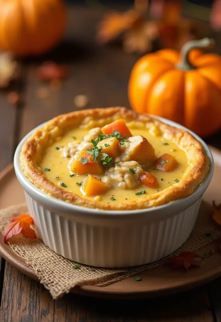 25 Chicken Pot Pie Healthy Recipes That Feel Light & Cozy - 21. Chicken Pot Pie with Butternut Squash