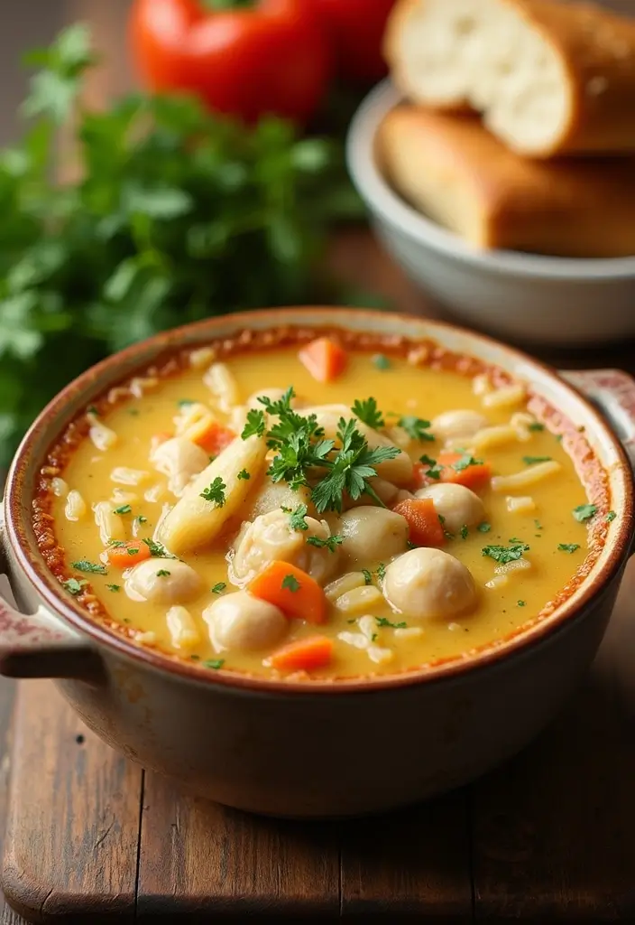 25 Chicken Pot Pie Healthy Recipes That Feel Light & Cozy - 6. Low-Calorie Chicken Pot Pie Soup