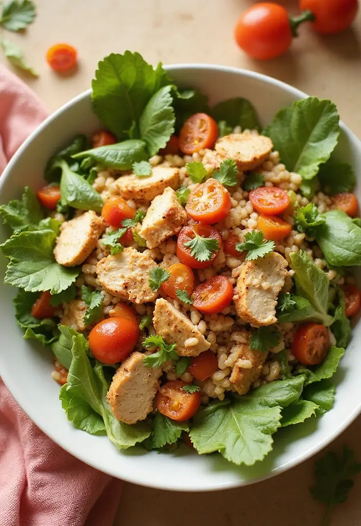 27 Cajun Chicken and Rice Recipes That Bring Southern Heat 11 27 Cajun Chicken and Rice Recipes That Bring Southern Heat - 10. Cajun Chicken and Rice Salad