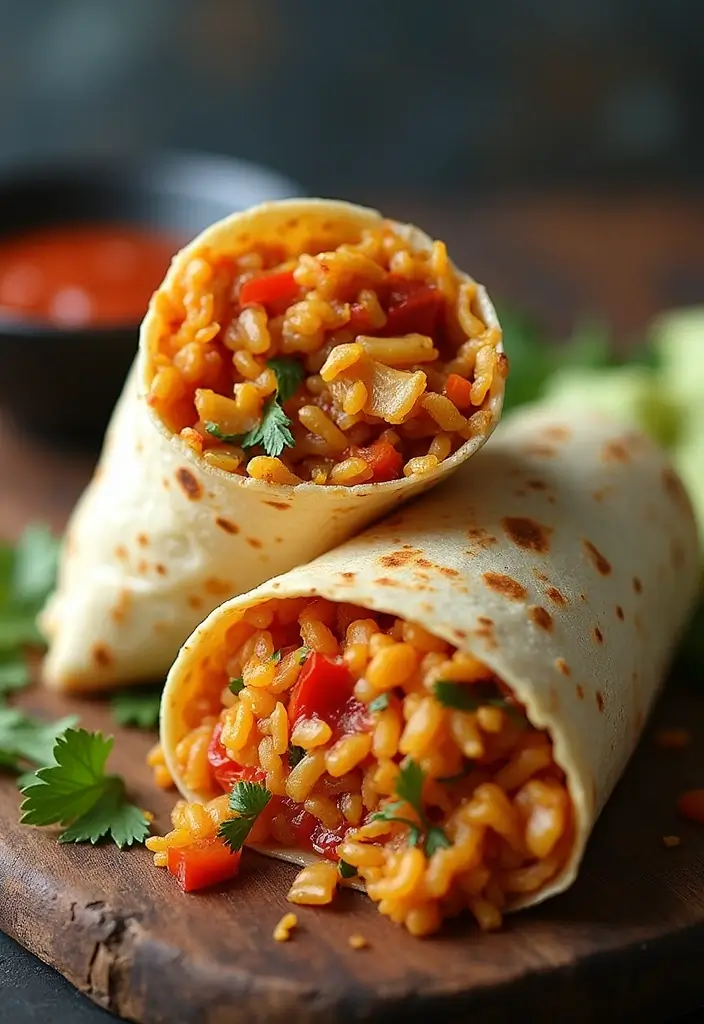 27 Cajun Chicken and Rice Recipes That Bring Southern Heat 13 27 Cajun Chicken and Rice Recipes That Bring Southern Heat - 12. Cajun Chicken and Rice Wraps