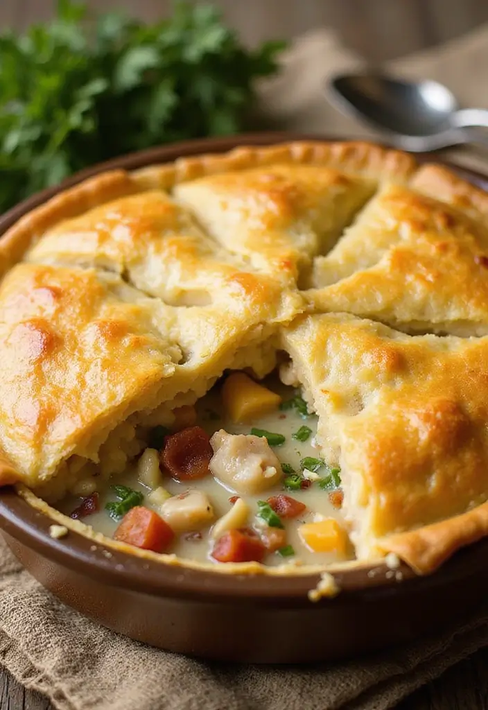 27 Cheddar Bay Chicken Pot Pie Recipes That Feel Like Red Lobster 71 27 Cheddar Bay Chicken Pot Pie Recipes That Feel Like Red Lobster - 12. Cheddar Bay Chicken Pot Pie with Bacon