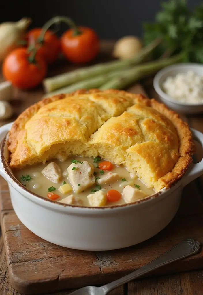 27 Cheddar Bay Chicken Pot Pie Recipes That Feel Like Red Lobster 76 27 Cheddar Bay Chicken Pot Pie Recipes That Feel Like Red Lobster - 13. Cheddar Bay Chicken Pot Pie with Cornbread Topping