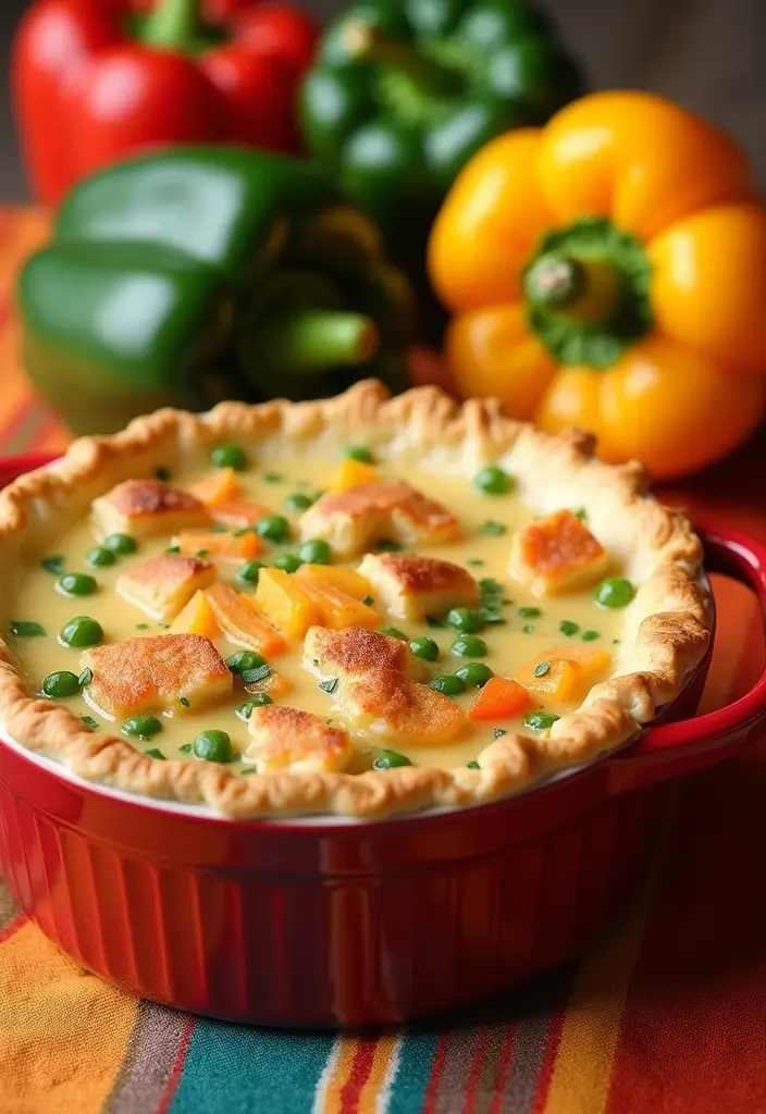27 Cheddar Bay Chicken Pot Pie Recipes That Feel Like Red Lobster 102 27 Cheddar Bay Chicken Pot Pie Recipes That Feel Like Red Lobster - 17. Cheddar Bay Chicken Pot Pie with Peppers
