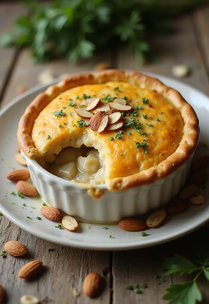 27 Cheddar Bay Chicken Pot Pie Recipes That Feel Like Red Lobster 133 27 Cheddar Bay Chicken Pot Pie Recipes That Feel Like Red Lobster - 22. Cheddar Bay Chicken Pot Pie with Almonds