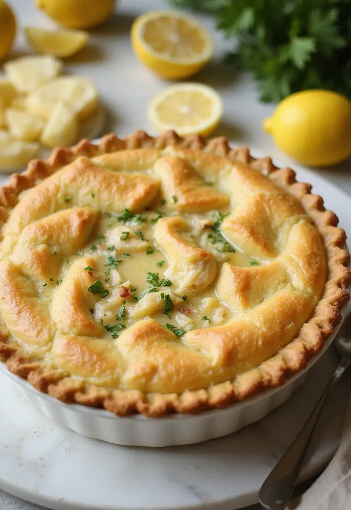 27 Cheddar Bay Chicken Pot Pie Recipes That Feel Like Red Lobster 166 27 Cheddar Bay Chicken Pot Pie Recipes That Feel Like Red Lobster - 27. Cheddar Bay Chicken Pot Pie with Lemon