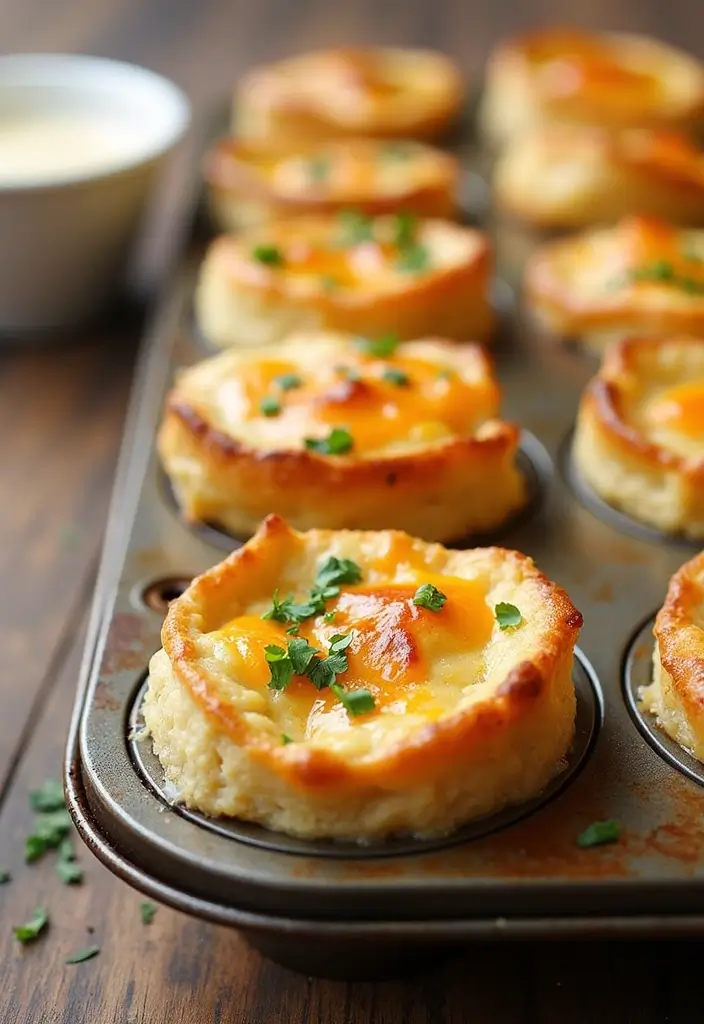 27 Cheddar Bay Chicken Pot Pie Recipes That Feel Like Red Lobster 14 27 Cheddar Bay Chicken Pot Pie Recipes That Feel Like Red Lobster - 3. Mini Cheddar Bay Chicken Pot Pies