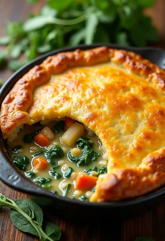 27 Cheddar Bay Chicken Pot Pie Recipes That Feel Like Red Lobster 33 27 Cheddar Bay Chicken Pot Pie Recipes That Feel Like Red Lobster - 6. Cheddar Bay Chicken Pot Pie with Spinach