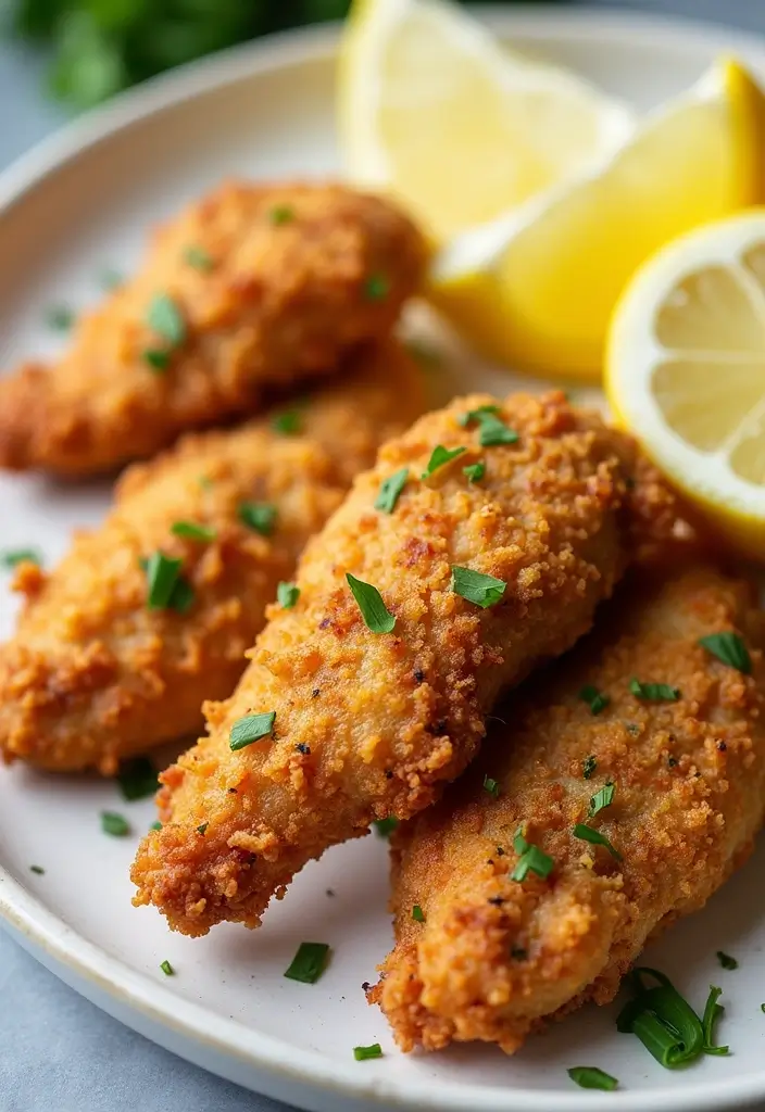 27 Chicken Tender Recipes Baked That Are Crispy Without Oil - 15. Rustic Herb Chicken Tenders