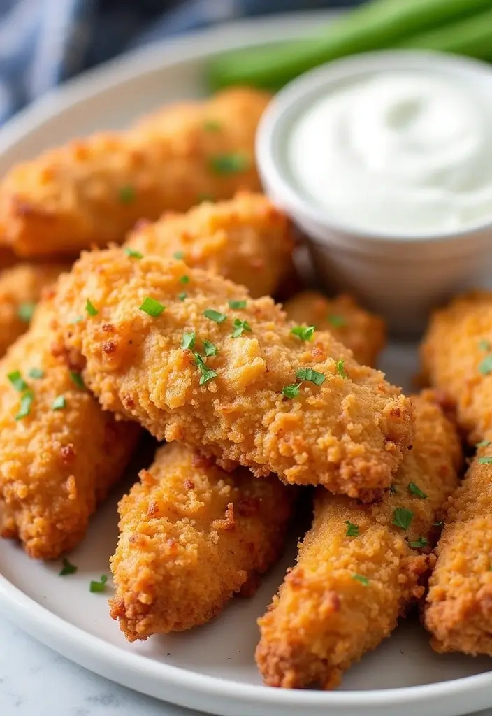 27 Chicken Tender Recipes Baked That Are Crispy Without Oil - 25. Ranch Chicken Tenders