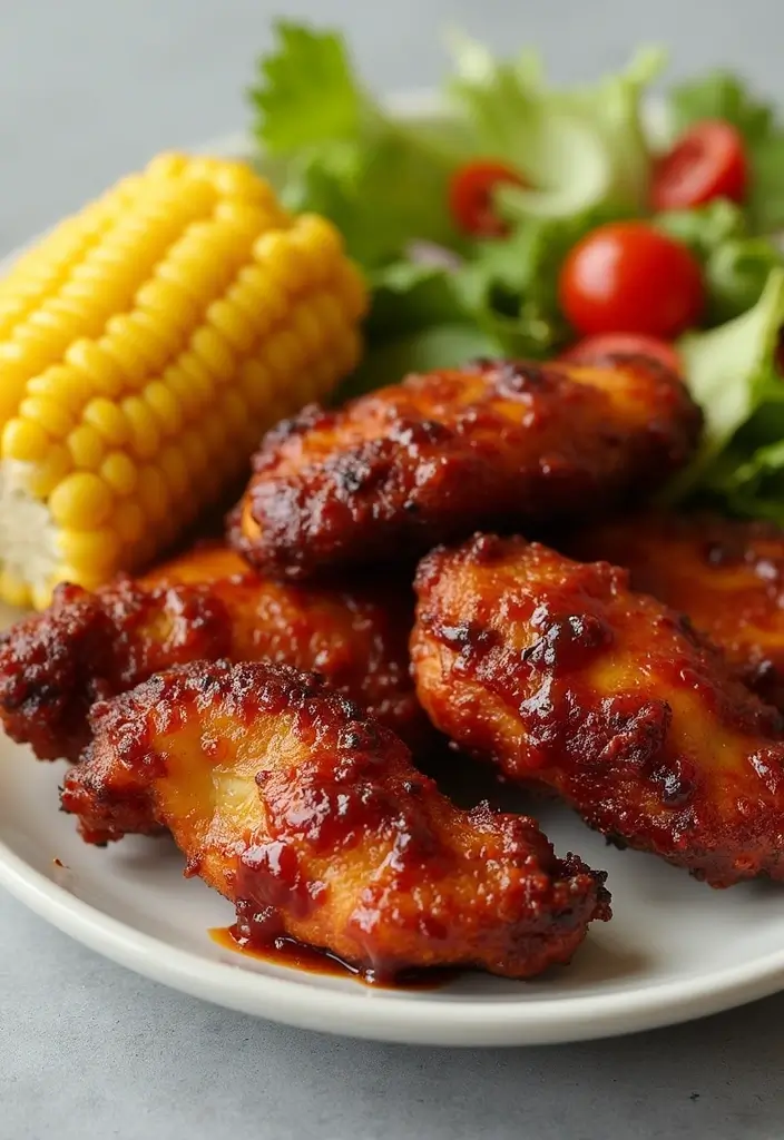 27 Chicken Tender Recipes Baked That Are Crispy Without Oil - 7. Barbecue Chicken Tenders