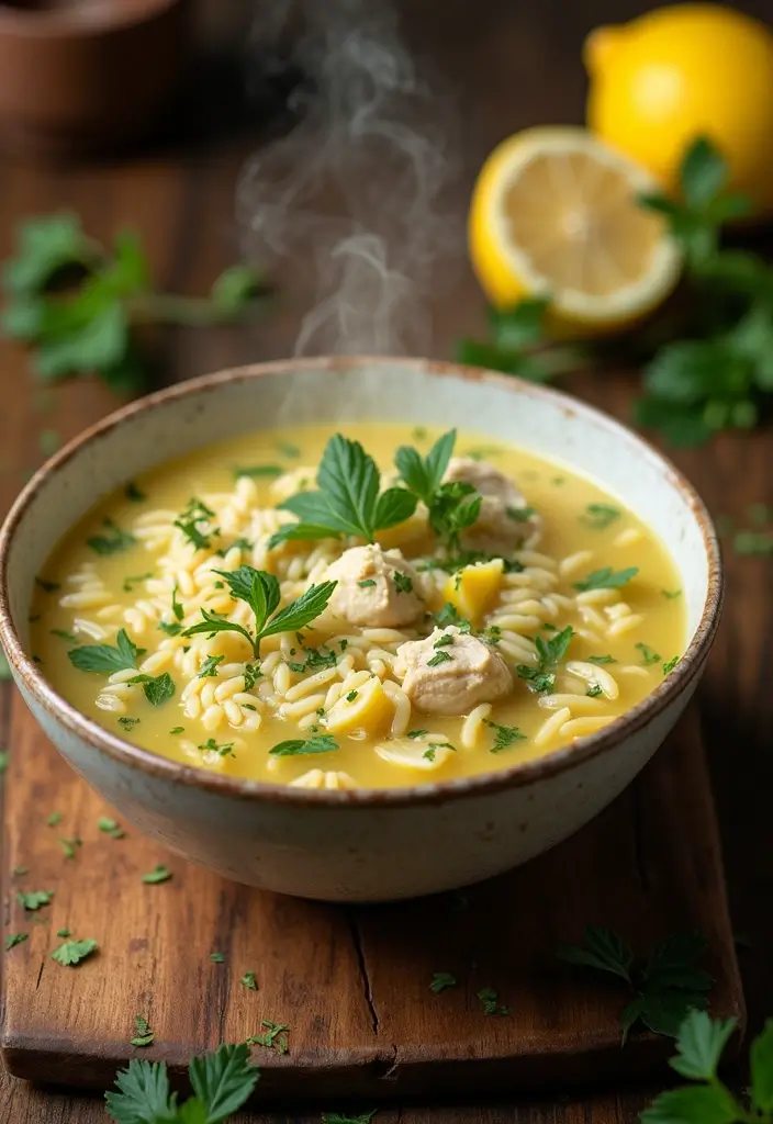 27 Creamy Lemon Chicken Orzo Recipes That Taste Bright & Elegant 63 27 Creamy Lemon Chicken Orzo Recipes That Taste Bright & Elegant - 10. Lemony Chicken Orzo Soup