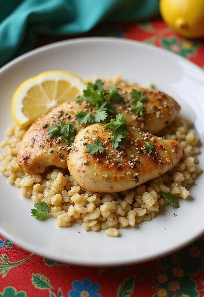 27 Creamy Lemon Chicken Orzo Recipes That Taste Bright & Elegant 162 27 Creamy Lemon Chicken Orzo Recipes That Taste Bright & Elegant - 25. Lemon Chicken Orzo with Za'atar