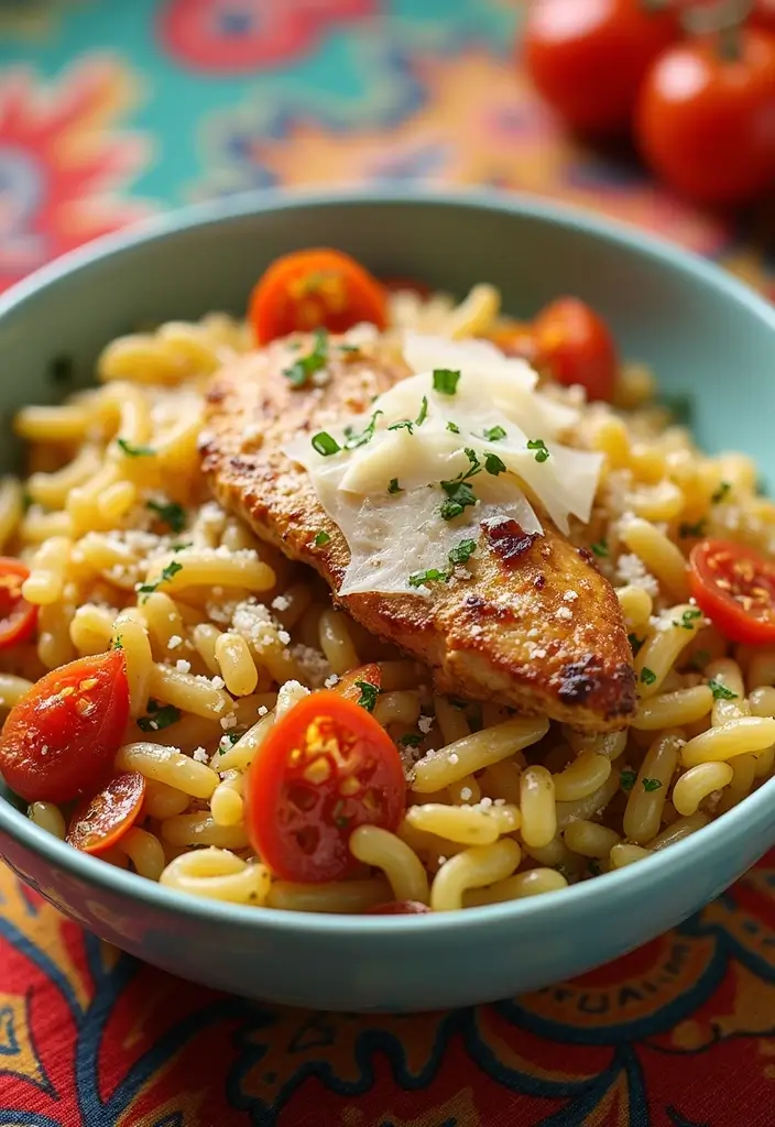27 Creamy Lemon Chicken Orzo Recipes That Taste Bright & Elegant 16 27 Creamy Lemon Chicken Orzo Recipes That Taste Bright & Elegant - 3. Sun-Dried Tomato and Lemon Chicken Orzo