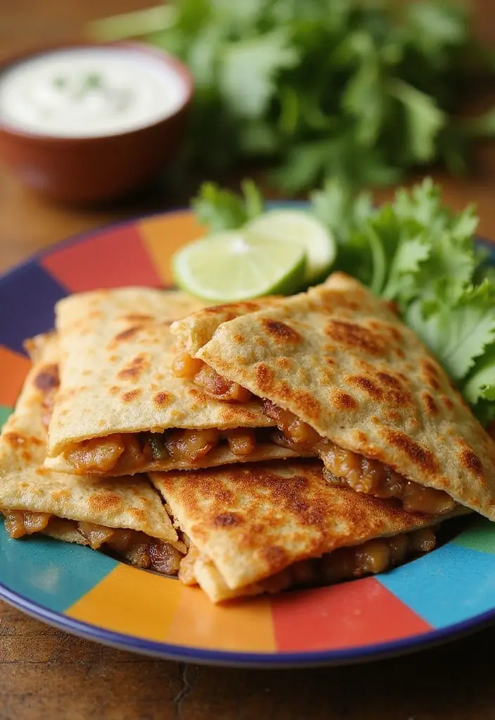 27 French Onion Chicken Thighs Recipes That Are Melty & Delicious - 10. French Onion Chicken Quesadillas