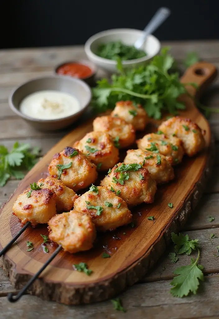 27 French Onion Chicken Thighs Recipes That Are Melty & Delicious - 12. French Onion Chicken Skewers