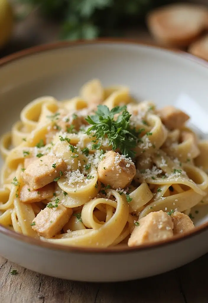 27 French Onion Chicken Thighs Recipes That Are Melty & Delicious - 14. French Onion Chicken Pasta