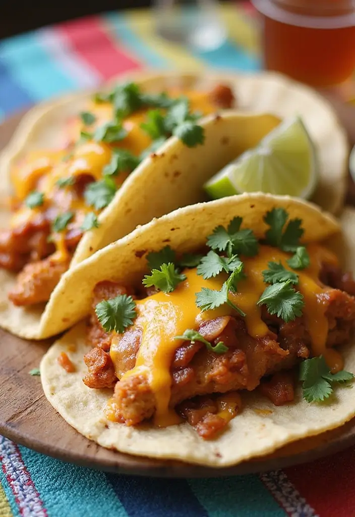 27 French Onion Chicken Thighs Recipes That Are Melty & Delicious - 17. French Onion Chicken Tacos