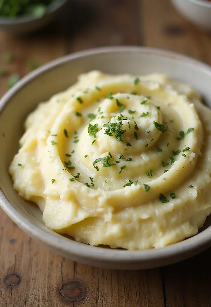 27 Honey Garlic Chicken Side Dishes That Complete the Meal - 11. Garlic Mashed Potatoes