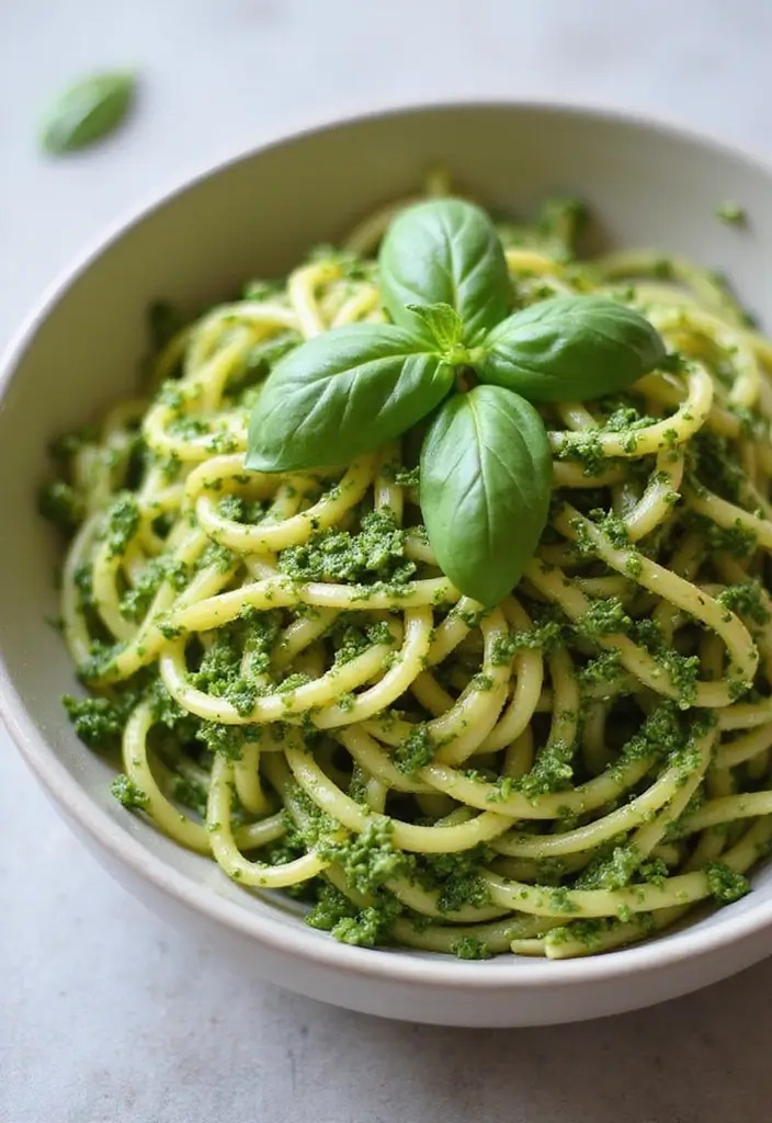 27 Honey Garlic Chicken Side Dishes That Complete the Meal - 12. Zucchini Noodles with Pesto