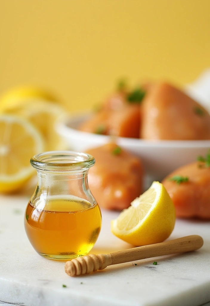 27 Honey Mustard Chicken Marinade Recipes That Lock in Flavor - 10. Honey Mustard Lemon Pepper Marinade