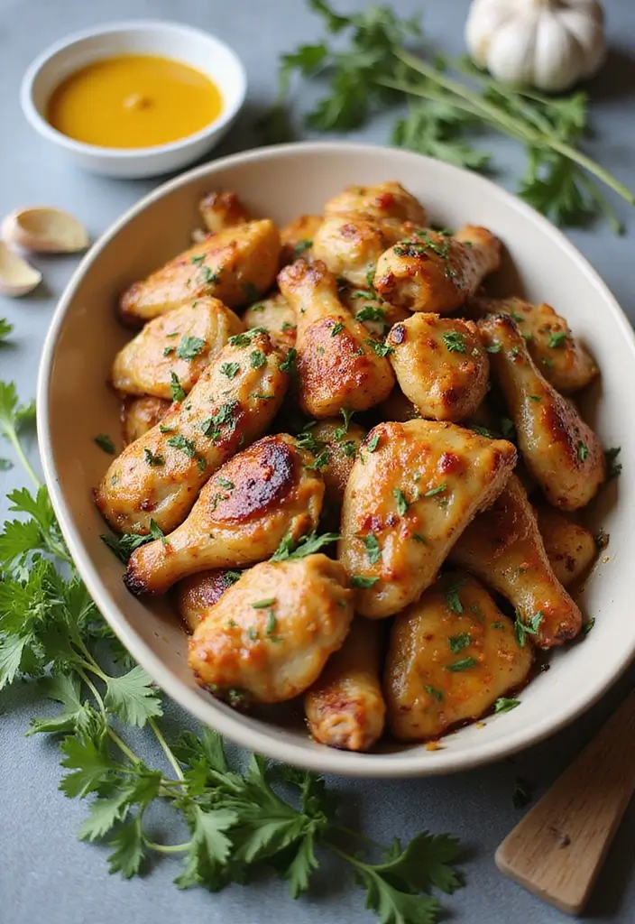 27 Honey Mustard Chicken Marinade Recipes That Lock in Flavor - 2. Honey Mustard and Garlic Marinade