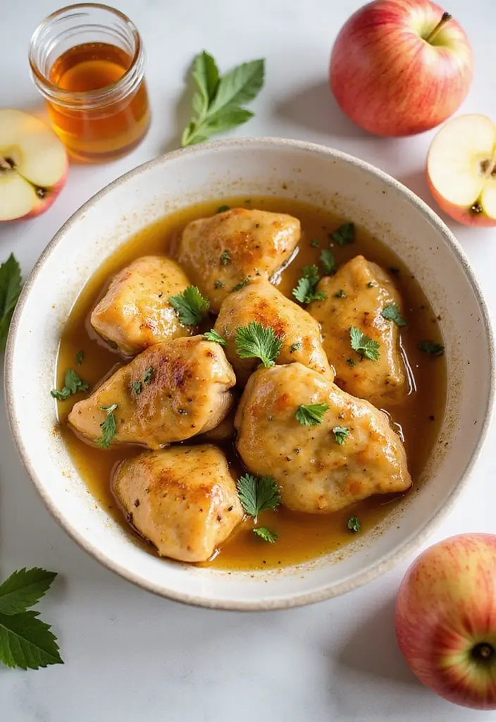 27 Honey Mustard Chicken Marinade Recipes That Lock in Flavor - 25. Honey Mustard and Apple Cider Marinade