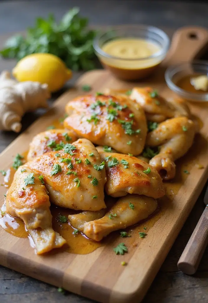 27 Honey Mustard Chicken Marinade Recipes That Lock in Flavor - 9. Honey Mustard Ginger Marinade