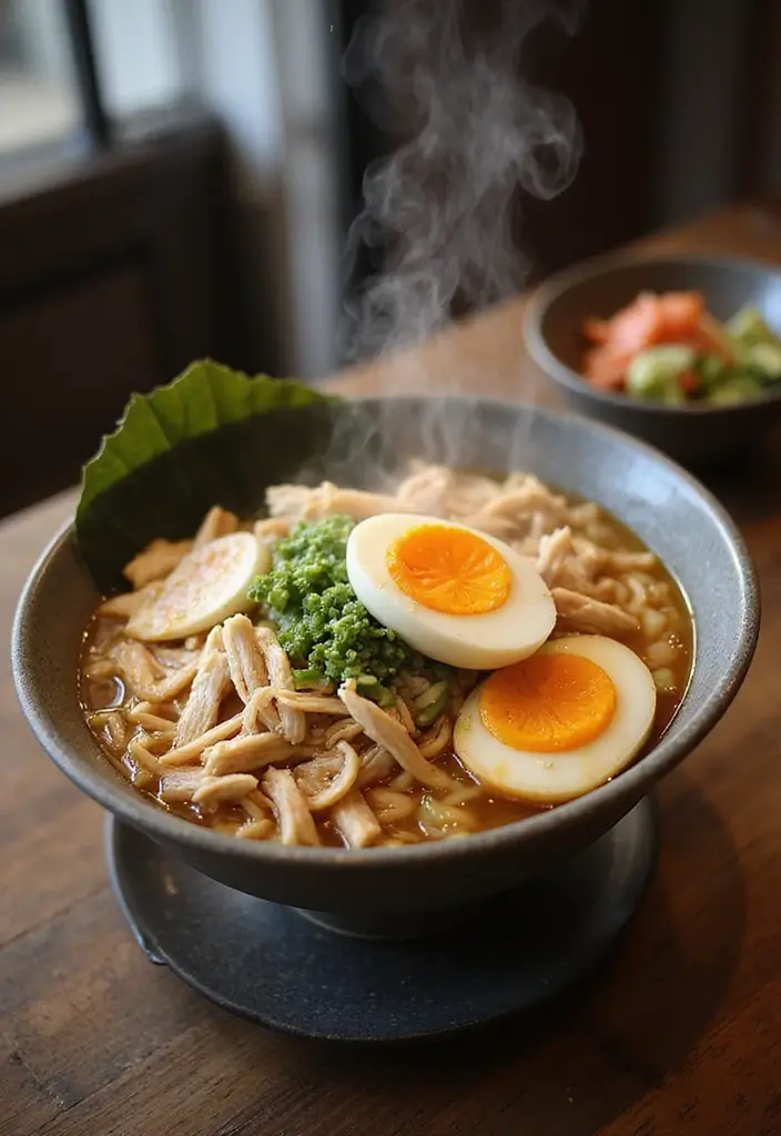 27 Leftover Shredded Chicken Recipes That Make Meal Prep Easy - 24. Shredded Chicken Ramen