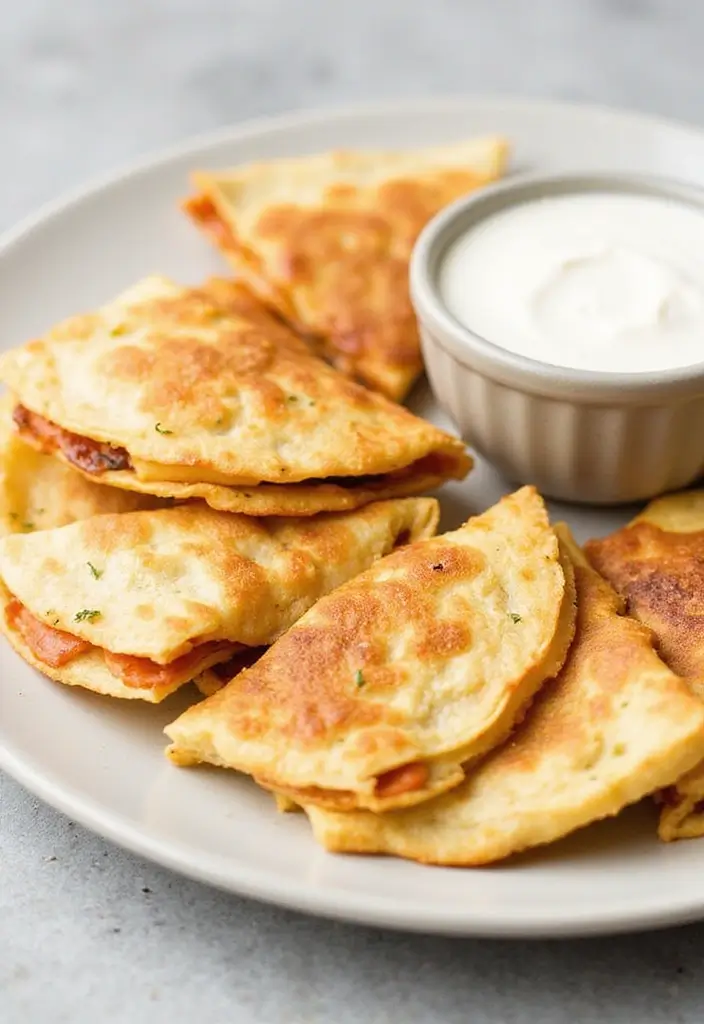 27 Leftover Shredded Chicken Recipes That Make Meal Prep Easy - 5. Buffalo Chicken Quesadillas