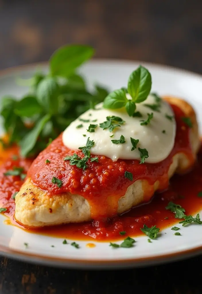 27 Oven Baked Chicken Parmesan Recipes That Are Golden & Gooey 26 27 Oven Baked Chicken Parmesan Recipes That Are Golden & Gooey - 25. Chef’s Special Chicken Parmesan