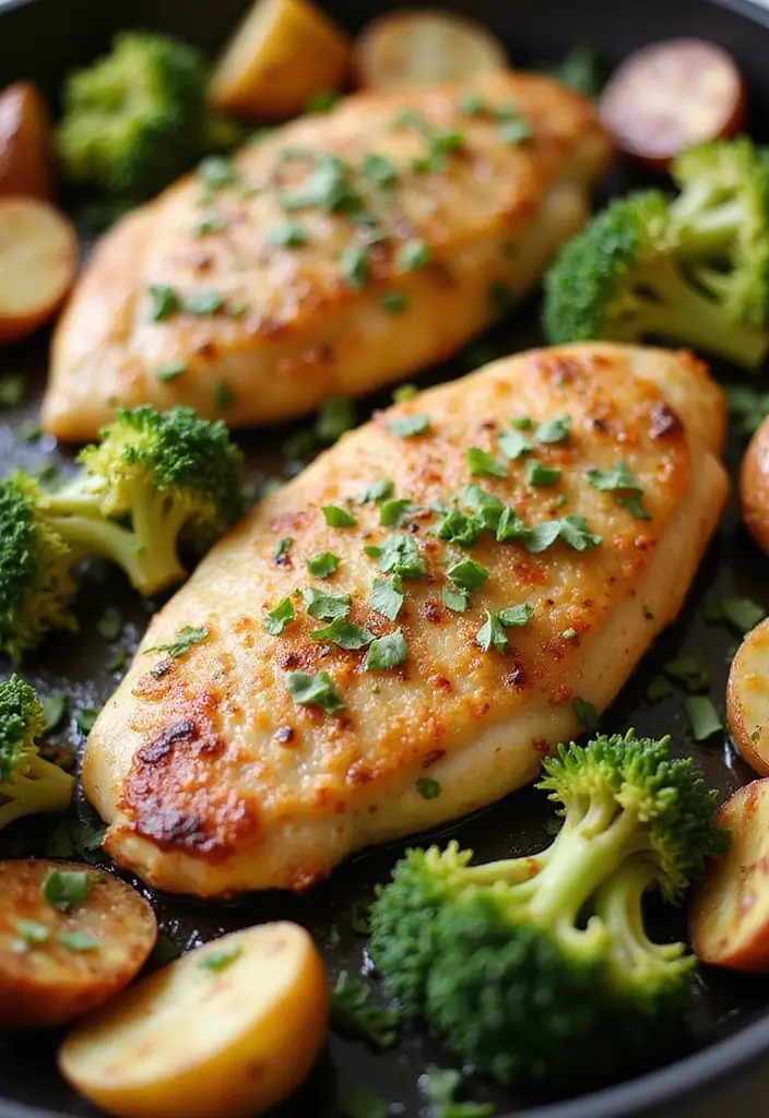 27 Pan Fried Chicken Breast Recipes That Are Crispy Outside Tender Inside - 1. Garlic Herb Pan Fried Chicken Breast