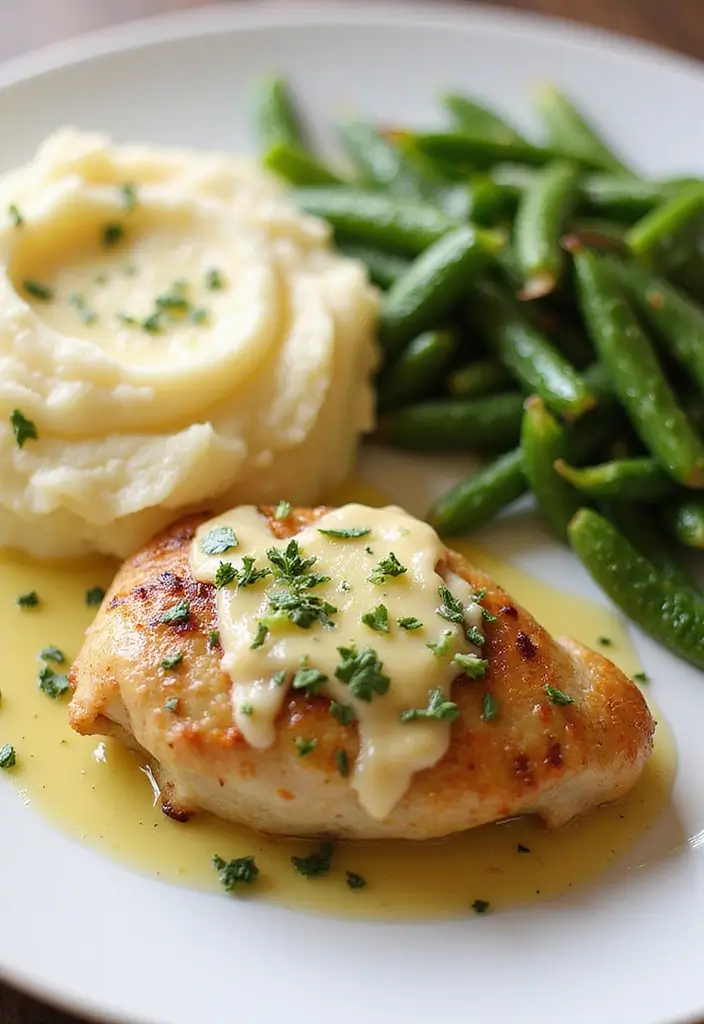 27 Pan Fried Chicken Breast Recipes That Are Crispy Outside Tender Inside - 10. Herb Butter Chicken Breast