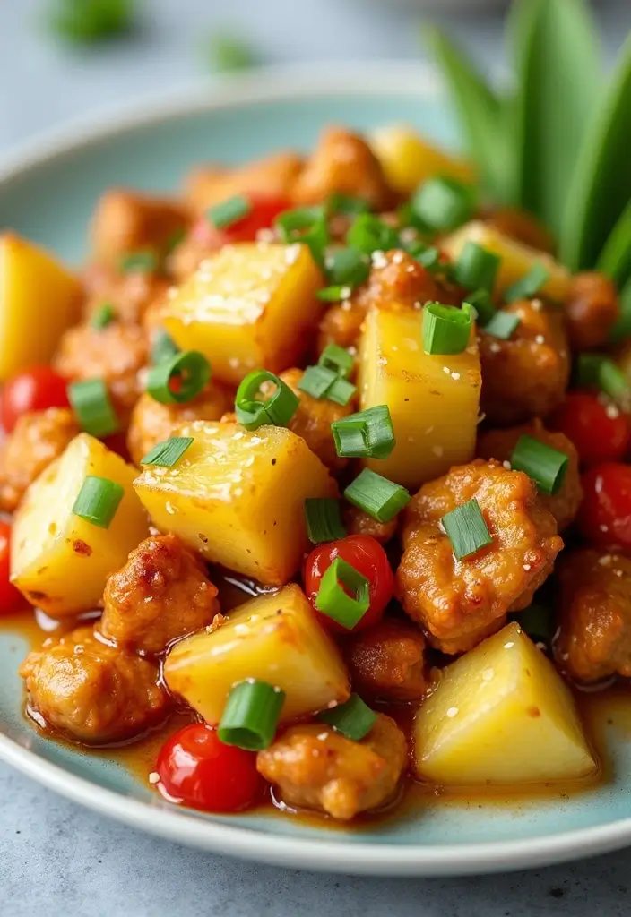 27 Pan Fried Chicken Breast Recipes That Are Crispy Outside Tender Inside - 13. Thai Pineapple Chicken