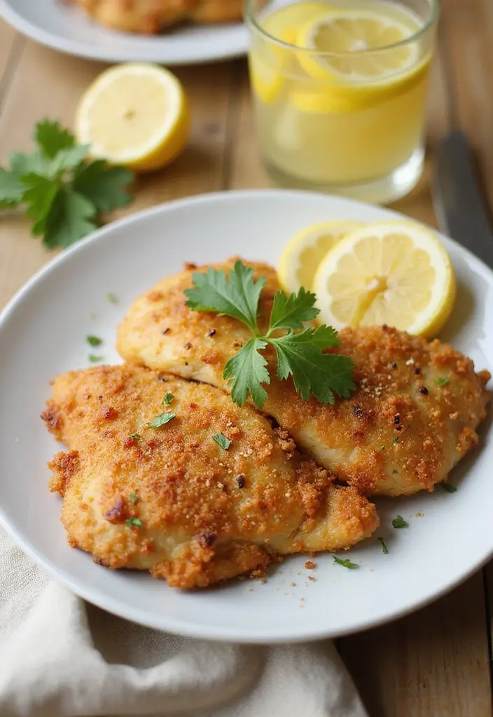 27 Pan Fried Chicken Breast Recipes That Are Crispy Outside Tender Inside - 2. Lemon Pepper Crispy Chicken