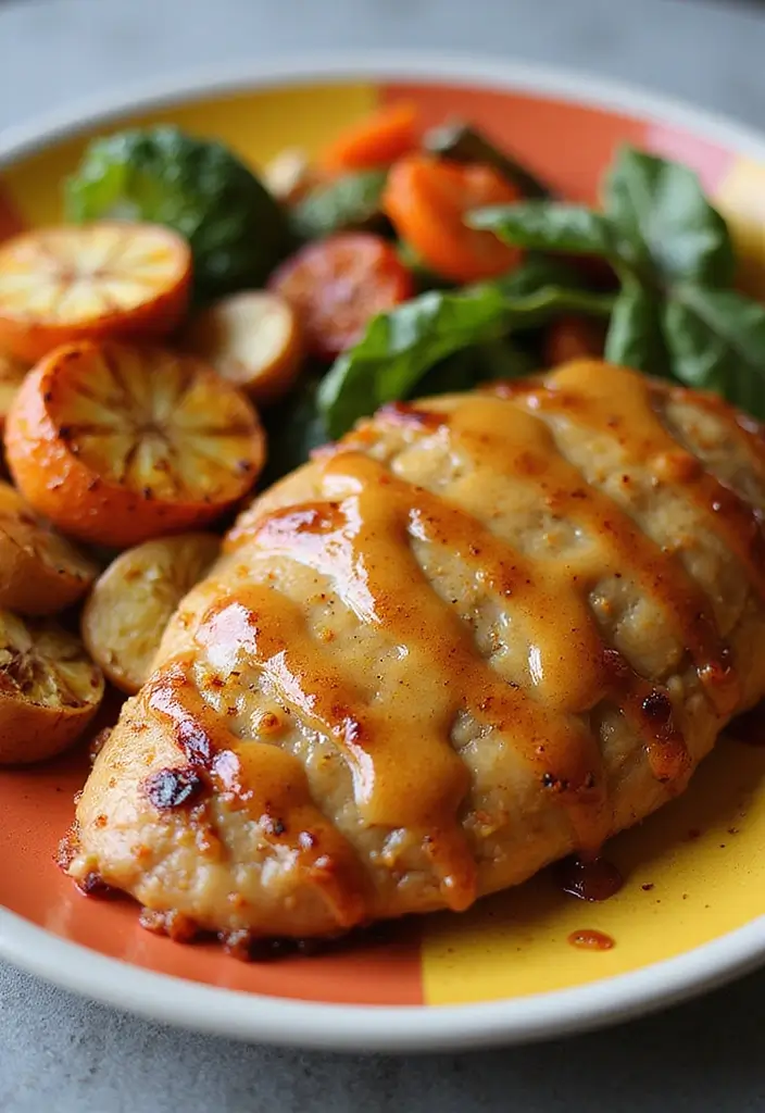 27 Pan Fried Chicken Breast Recipes That Are Crispy Outside Tender Inside - 5. Honey Mustard Glazed Chicken Breast