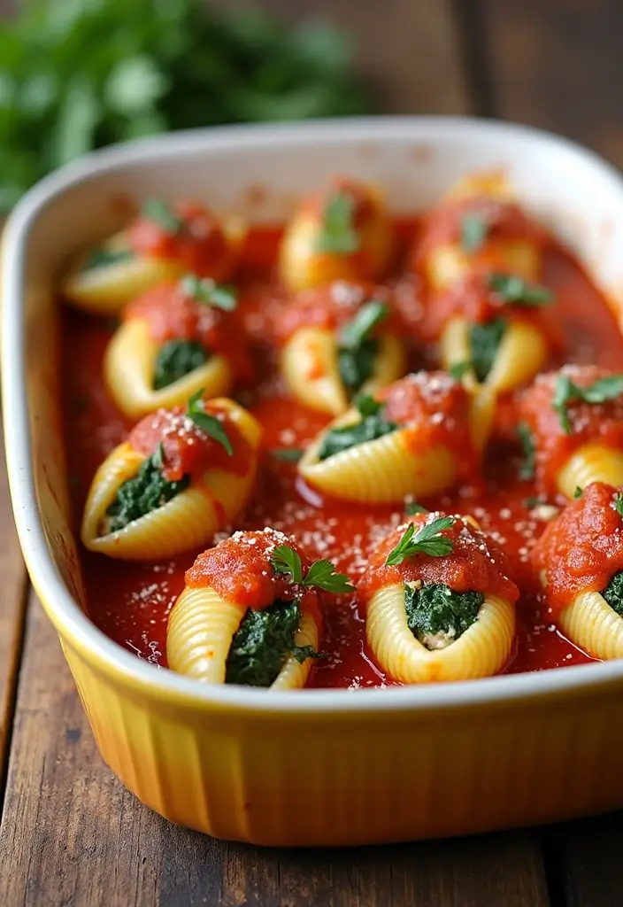 27 Quick and Easy Rotisserie Chicken Recipes for Leftovers 146 27 Quick and Easy Rotisserie Chicken Recipes for Leftovers - 23. Chicken and Spinach Stuffed Shells