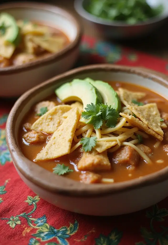 27 Quick and Easy Rotisserie Chicken Recipes for Leftovers 23 27 Quick and Easy Rotisserie Chicken Recipes for Leftovers - 4. Chicken Tortilla Soup