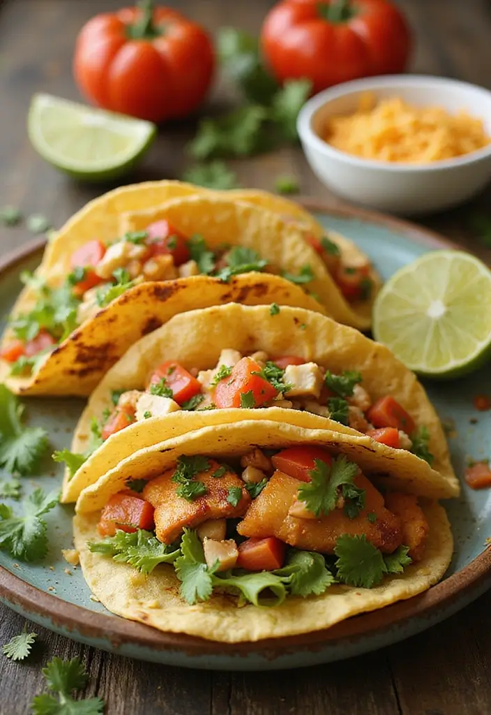 27 Quick and Easy Rotisserie Chicken Recipes for Leftovers 56 27 Quick and Easy Rotisserie Chicken Recipes for Leftovers - 9. Chicken Tacos