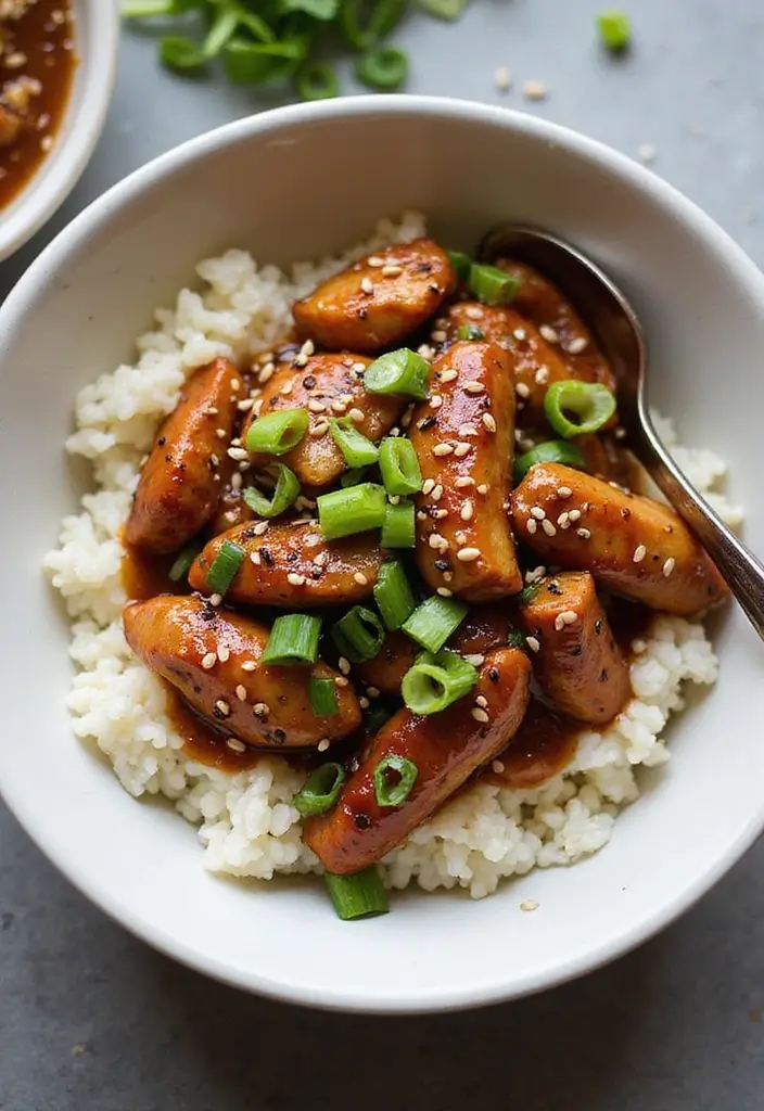 28 Asian Ground Chicken Recipes That Are Flavorful & Fast - 10. Japanese Teriyaki Ground Chicken