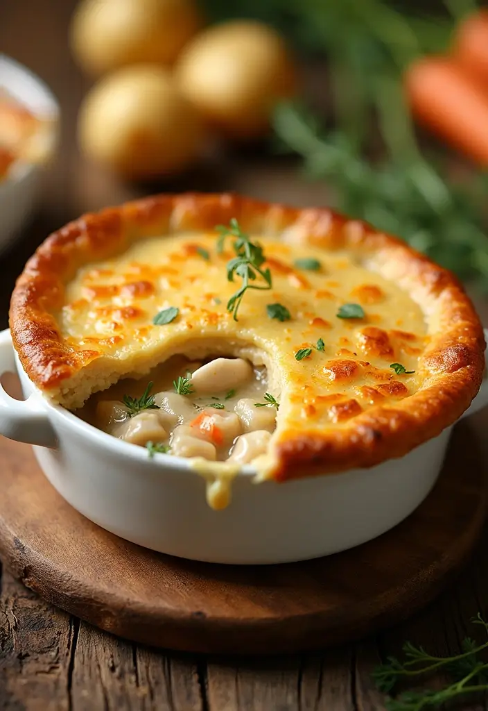 28 Chicken Pot Pie with Potatoes Recipes That Feel Hearty & Homey - 1. Classic Chicken Pot Pie with Potatoes