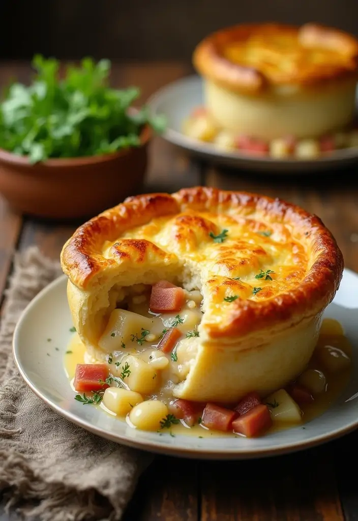 28 Chicken Pot Pie with Potatoes Recipes That Feel Hearty & Homey - 18. Chicken Pot Pie with Potatoes and Bacon