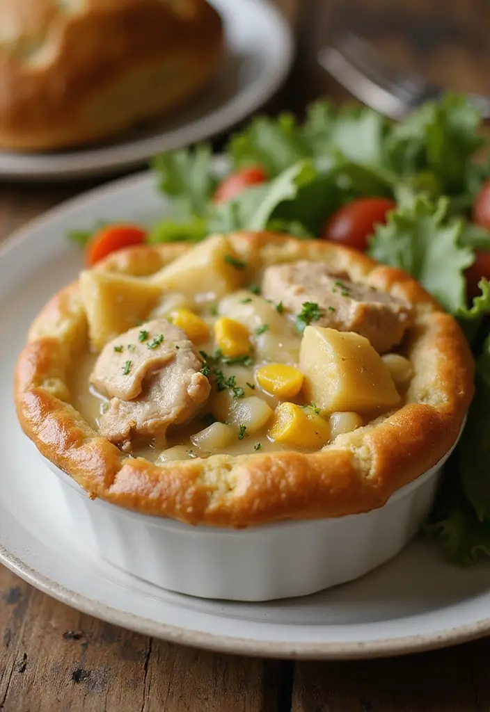 28 Chicken Pot Pie with Potatoes Recipes That Feel Hearty & Homey - 4. Chicken and Potato Pot Pie with Corn