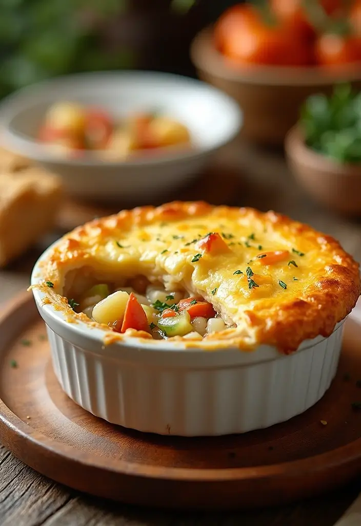 28 Chicken Pot Pie with Potatoes Recipes That Feel Hearty & Homey - 9. Chicken Pot Pie with Potatoes and Seasonal Veggies