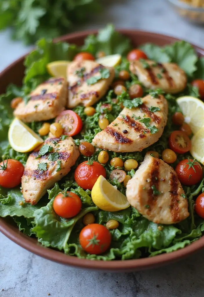 28 Easy Healthy Chicken Dinner Recipes That Everyone Enjoys 11 28 Easy Healthy Chicken Dinner Recipes That Everyone Enjoys - 10. Mediterranean Chicken Salad