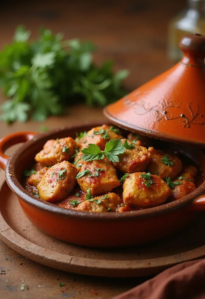 28 Easy Healthy Chicken Dinner Recipes That Everyone Enjoys 14 28 Easy Healthy Chicken Dinner Recipes That Everyone Enjoys - 13. Moroccan Chicken Tagine