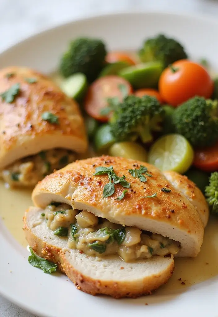 28 Easy Healthy Chicken Dinner Recipes That Everyone Enjoys 21 28 Easy Healthy Chicken Dinner Recipes That Everyone Enjoys - 20. Stuffed Chicken Breasts