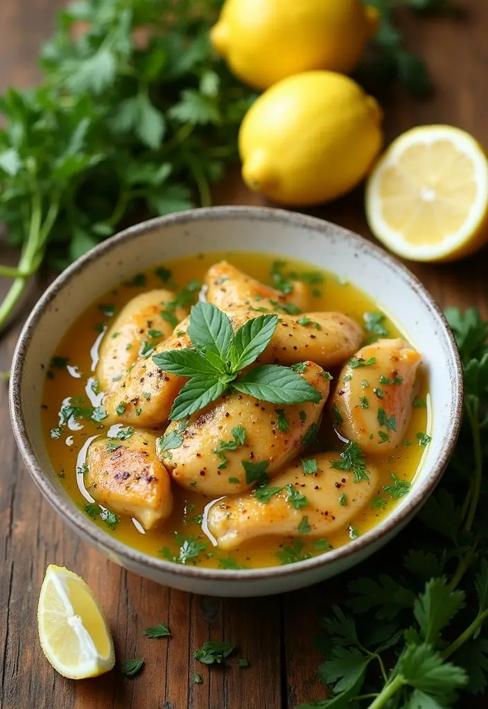 28 Easy Healthy Chicken Dinner Recipes That Everyone Enjoys 23 28 Easy Healthy Chicken Dinner Recipes That Everyone Enjoys - 22. Lemon Herb Chicken Marinade