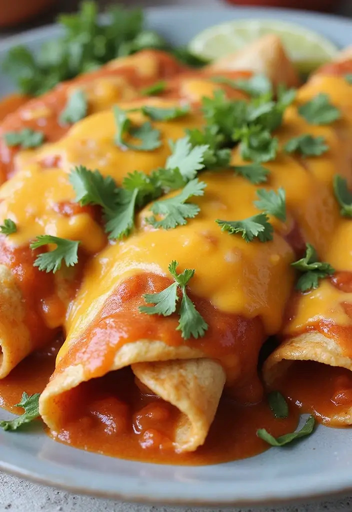 28 Easy Healthy Chicken Dinner Recipes That Everyone Enjoys 27 28 Easy Healthy Chicken Dinner Recipes That Everyone Enjoys - 26. Chicken Enchiladas