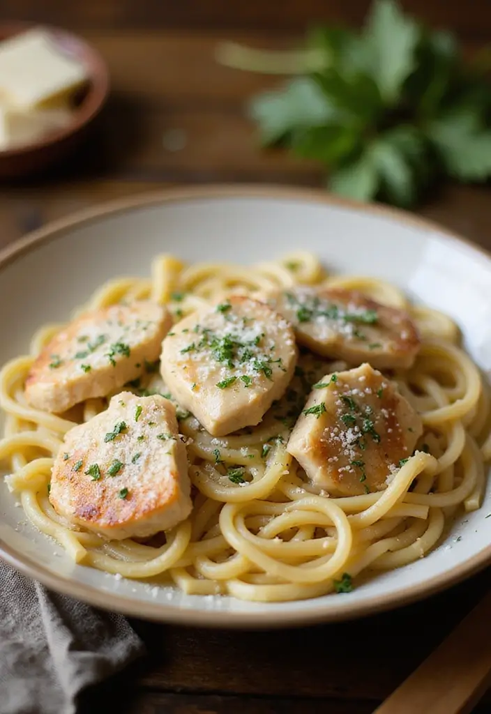 28 Easy Healthy Chicken Dinner Recipes That Everyone Enjoys 28 28 Easy Healthy Chicken Dinner Recipes That Everyone Enjoys - 27. Chicken Carbonara